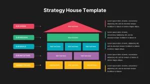 Strategy House infographic Template