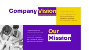 company vision mission pitch deck template