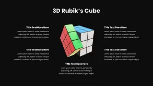 rubik's cube templaterubiks cube layout, 3d rubiks cube ppt, 3d rubiks cube powerpoint, 3d rubiks cube slide, 3d rubiks cube template