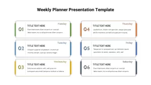 Weekly Planner Template