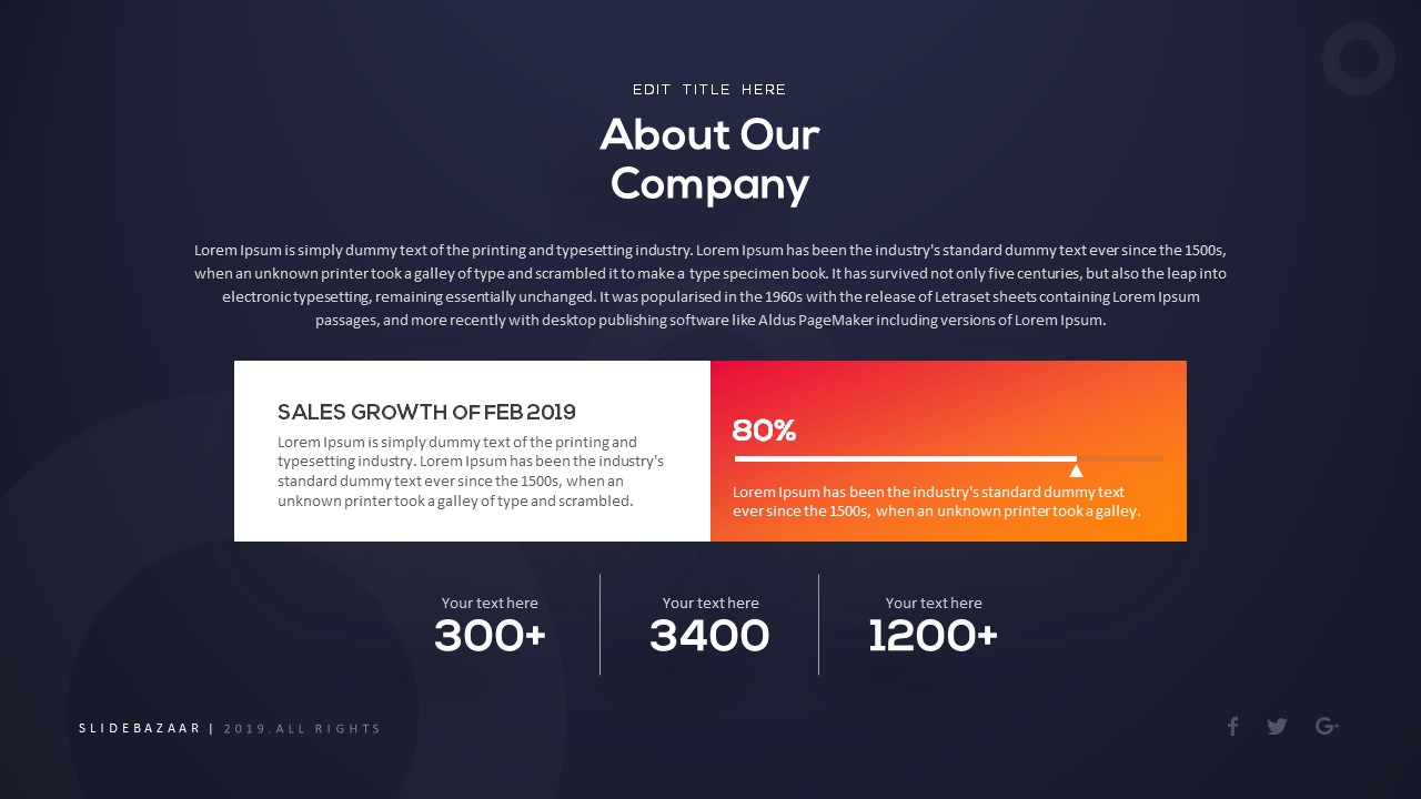 About Us PowerPoint Template