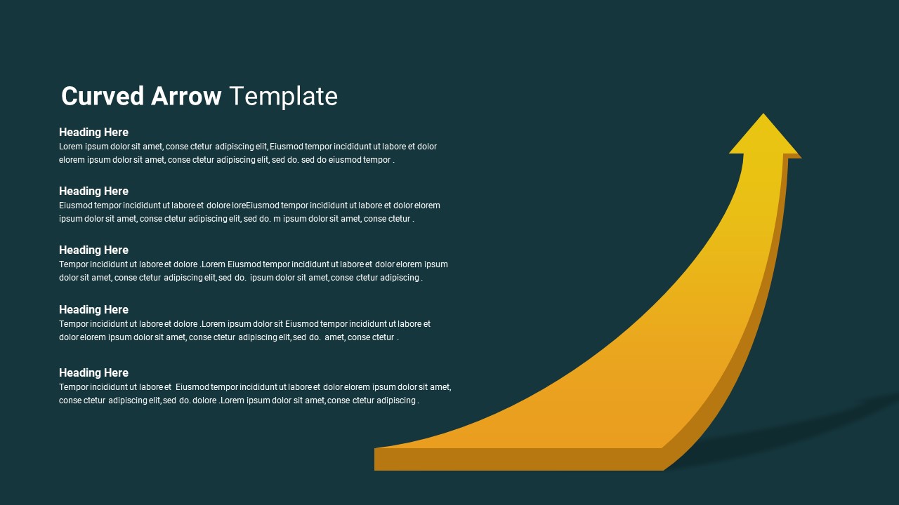 Curved-Arrow-PowerPoint-Template