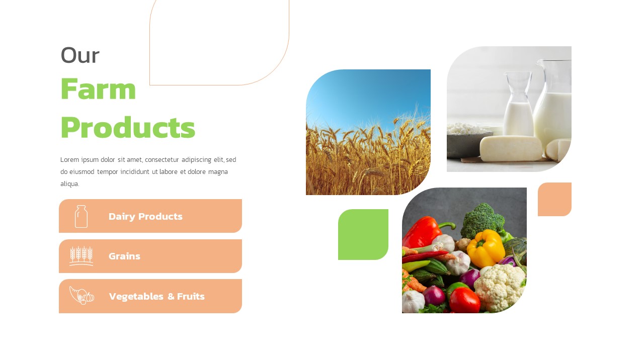 Farm PowerPoint template products