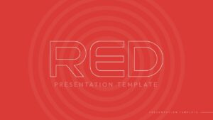 Red Presentation Template