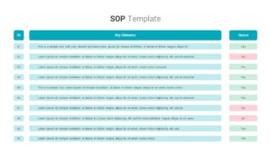 Standard Operating Protocol powerpoint Template