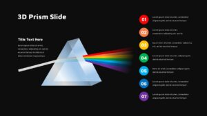 3D Prism PowerPoint Slides