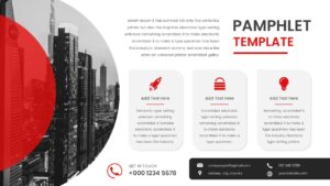 Pamphlet PowerPoint Template