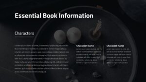 Prezi Style Book Information PowerPoint Template4