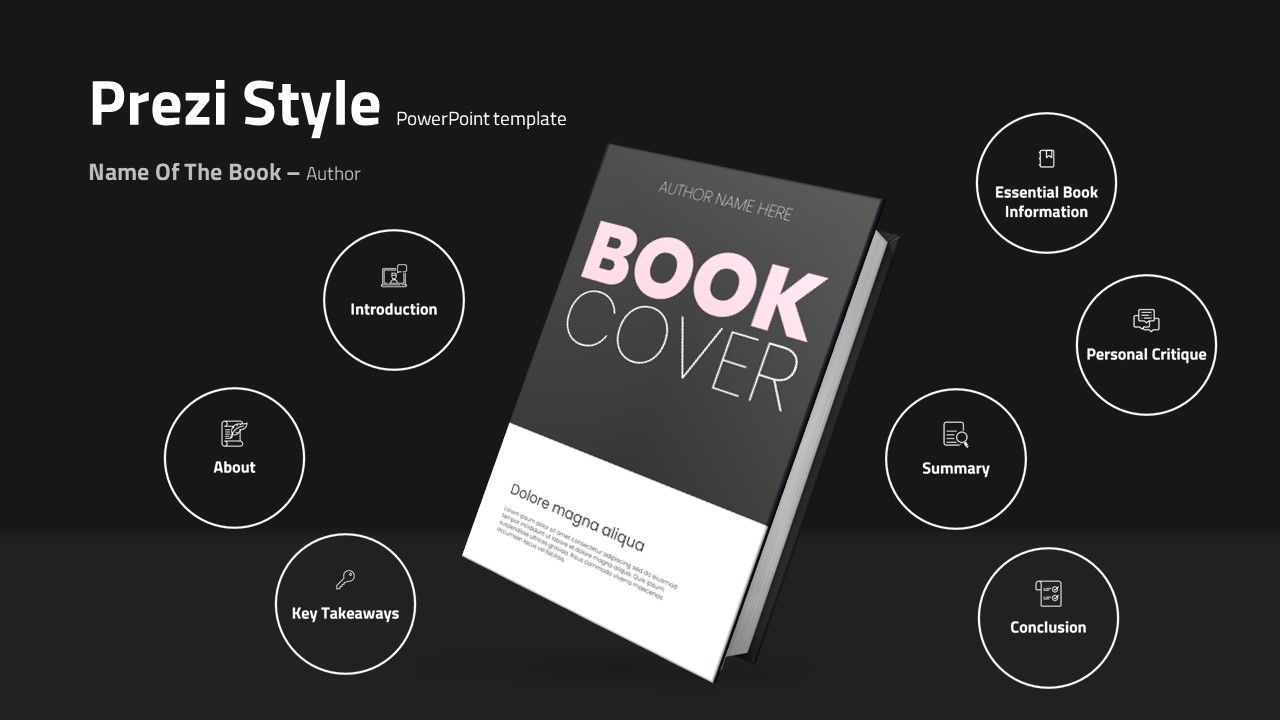 Prezi Style PowerPoint Template