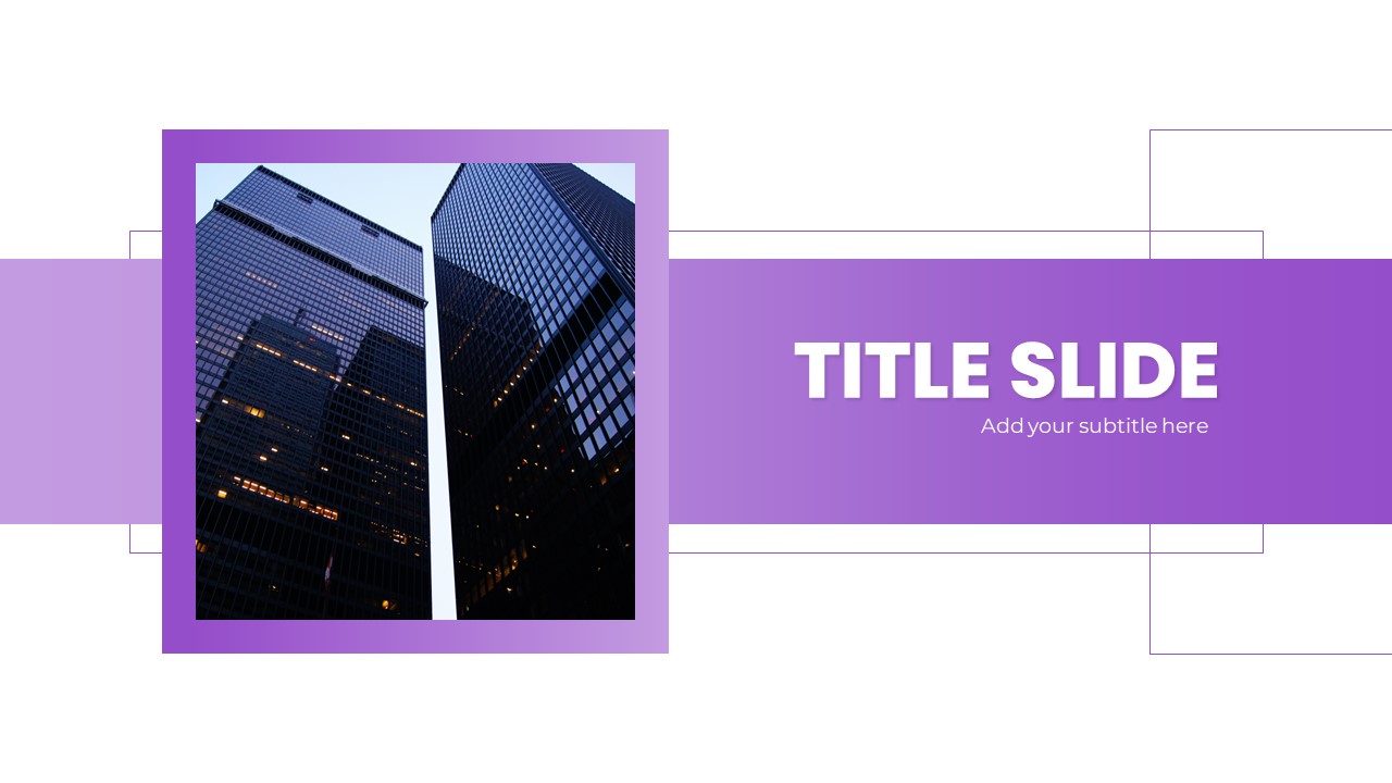 Title Slide For PowerPoint Presentation