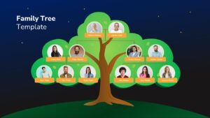 Family Tree PowerPoint slide