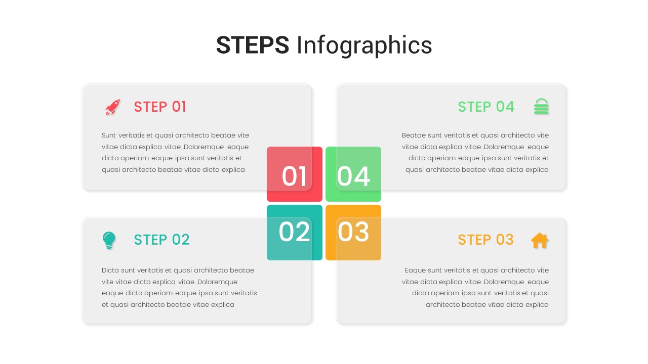 Four-Steps-Infographics-PowerPoint-Template