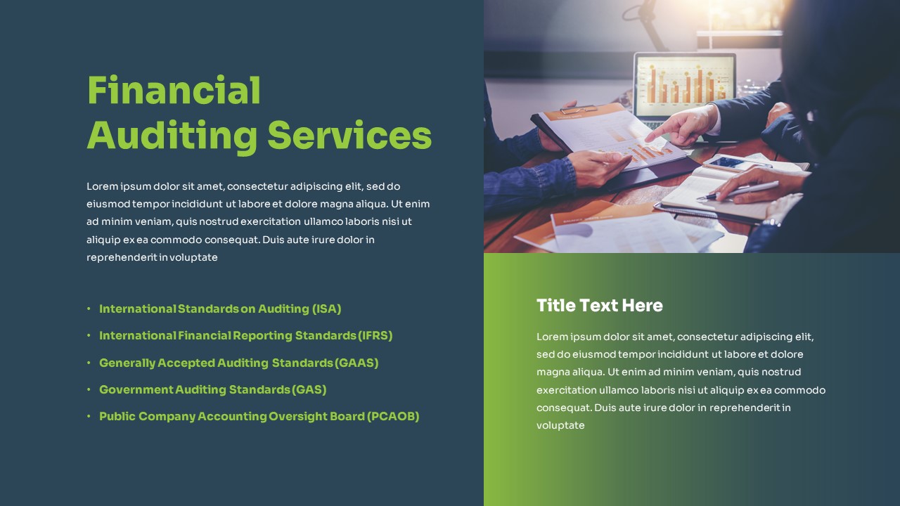 Financial Auditing Service Presentation Template16