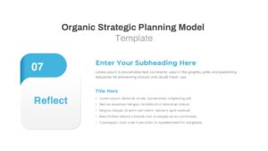 Organic Strategic Planning Model PowerPoint Template8