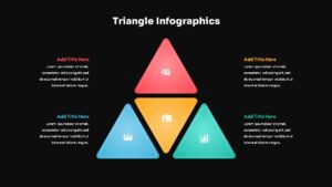 Triangle Infographics Slide Templates Dark5