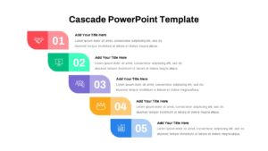 Cascade Infographics PowerPoint Template