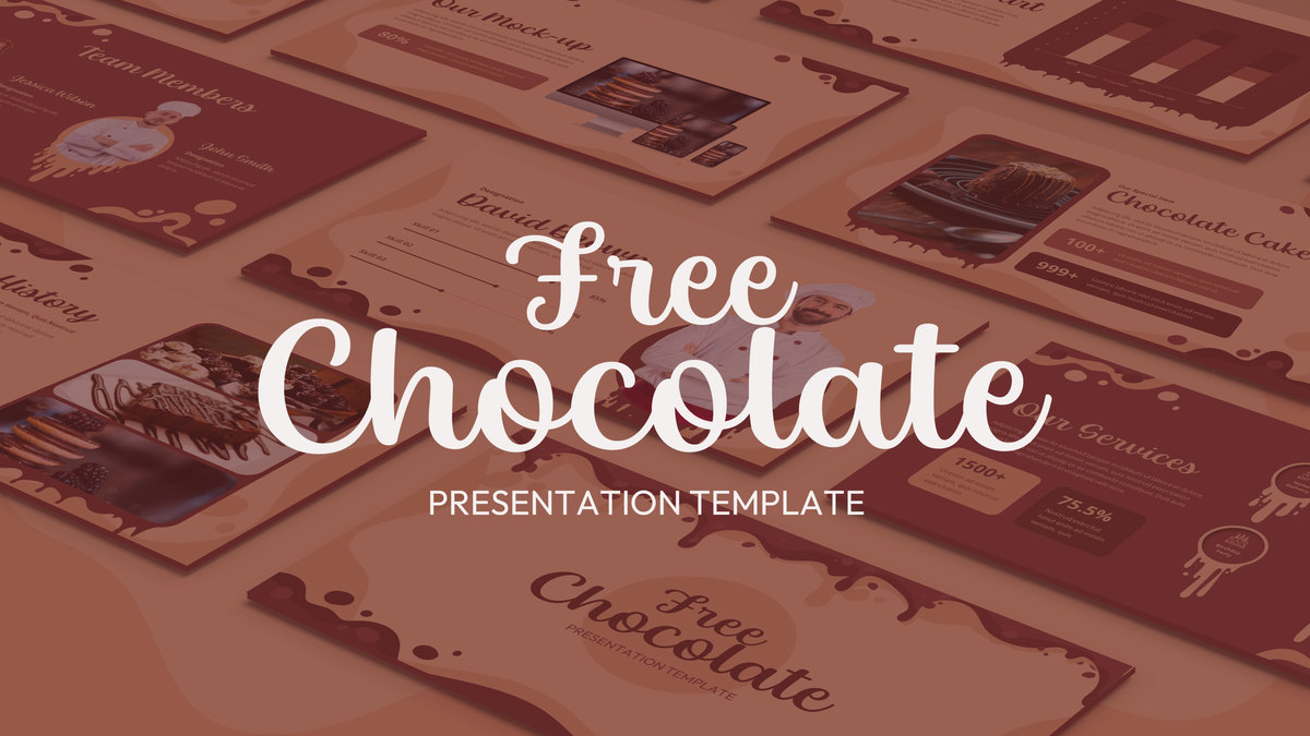 Free Chocolate PowerPoint Template