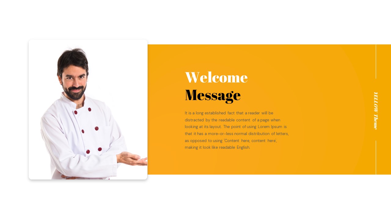 Yellow Theme Food and Beverage PowerPoint Presentation Template2