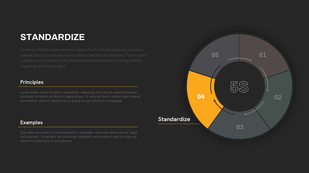 5s Methodology PowerPoint Template 3