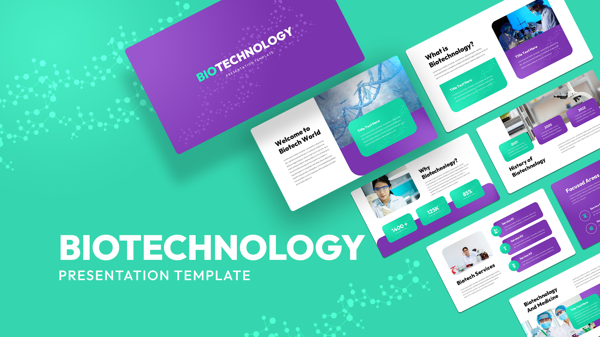 Biotechnology PowerPoint Presentation Template