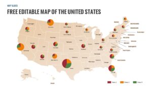 Free Editable Map of the United States for Microsoft PowerPoint