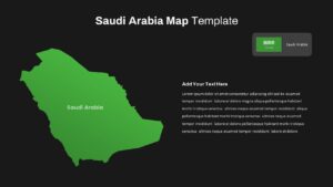 Saudi Arabia Map PowerPoint