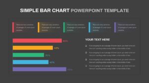 Simple Bar Chart PPT Template