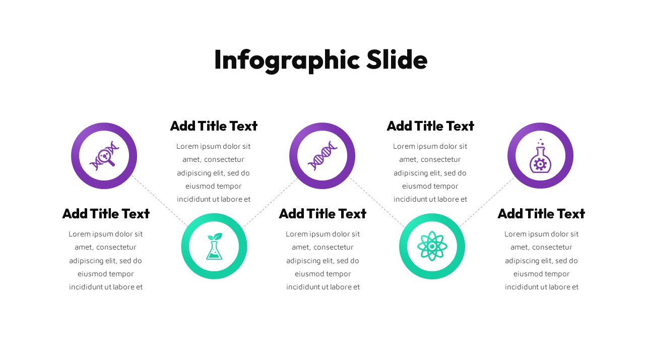 biotech infographic slide ppt