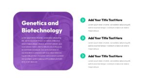 genetics and biotech template