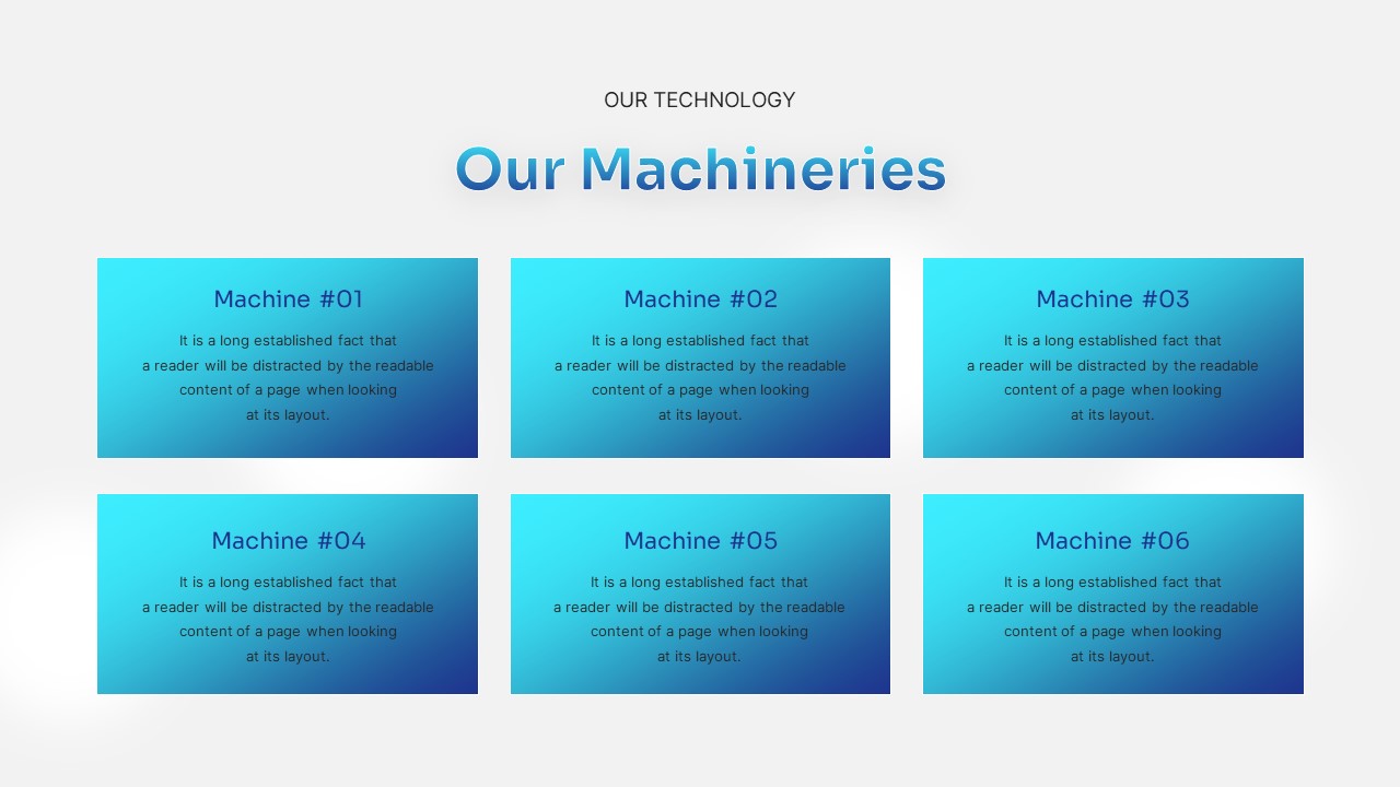 3D Printing Deck PowerPoint Template machineries