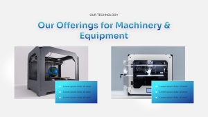 3D Printing Deck PowerPoint Templates technology