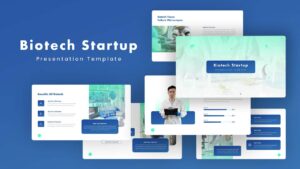 Biotech Startup PowerPoint Deck Template