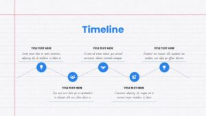 Free PowerPoint Book timeline Template