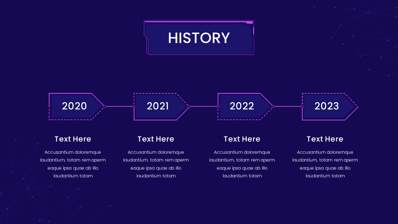 Prezi Style history Template ppt