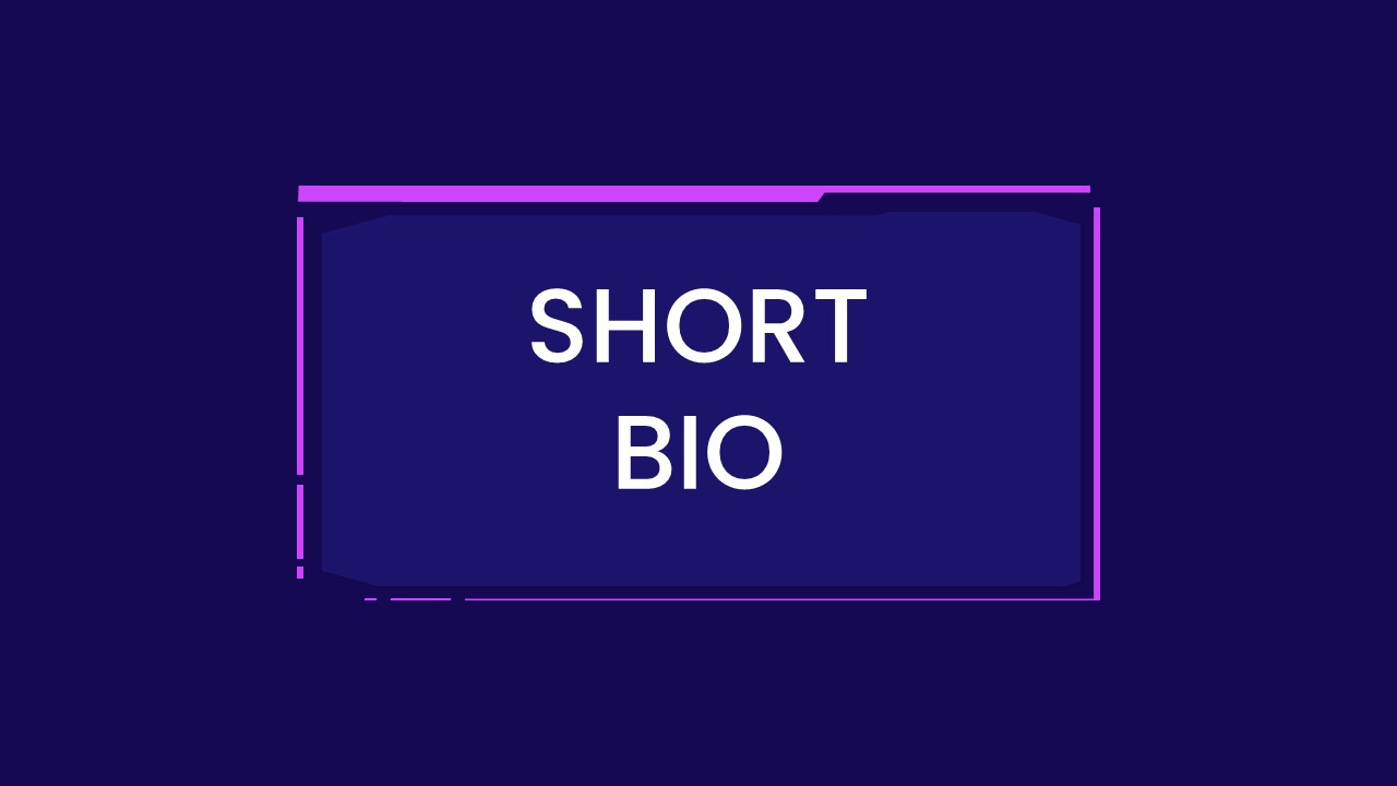 Prezi Style short bio Template