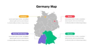 Map of Germany PowerPoint