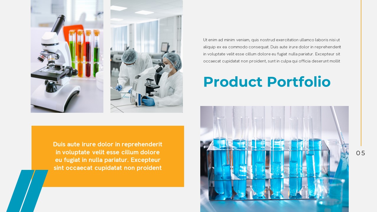 Pharmaceutical Company Presentation Template