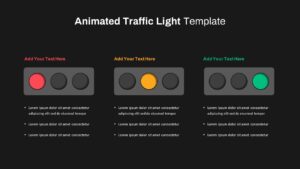 Animated Traffic Light PowerPoint