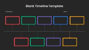 Blank Timeline Template ppt