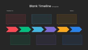 Blank Timeline slide