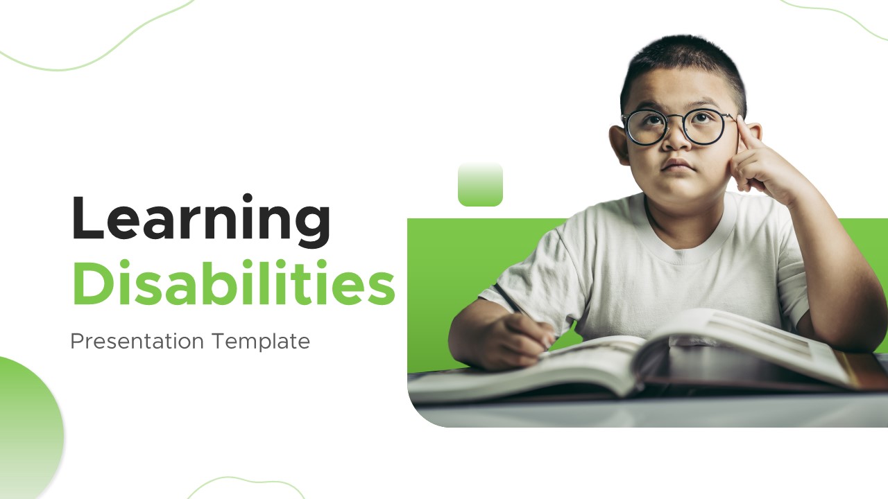 Learning Disabilities PowerPoint Presentation Template