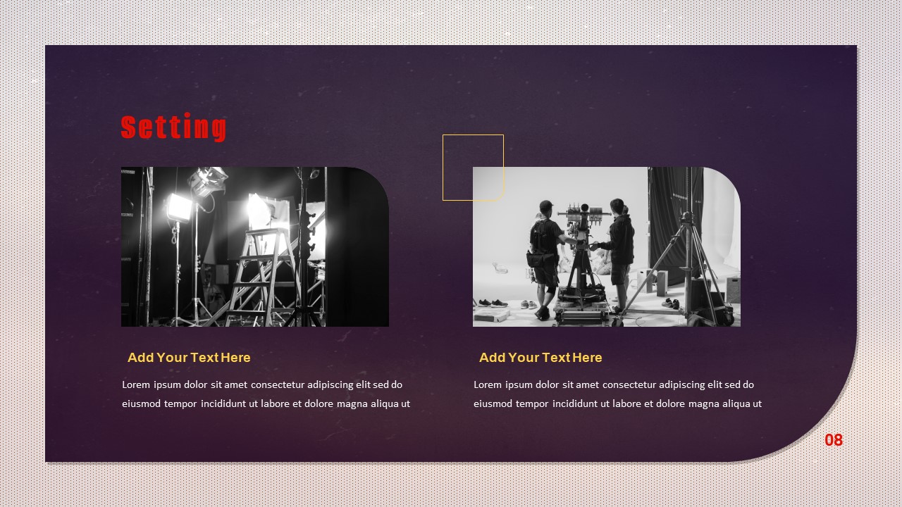 pitch deck film template