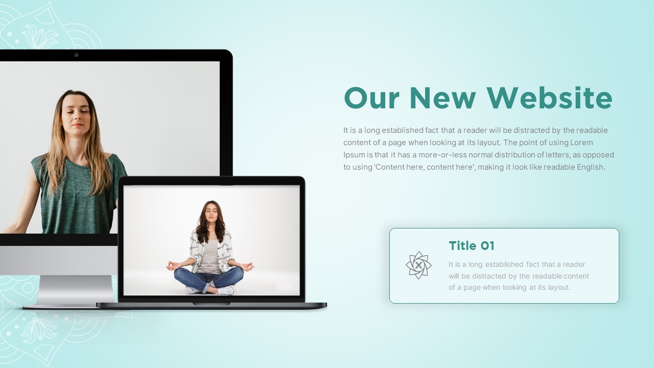 yoga website ppt