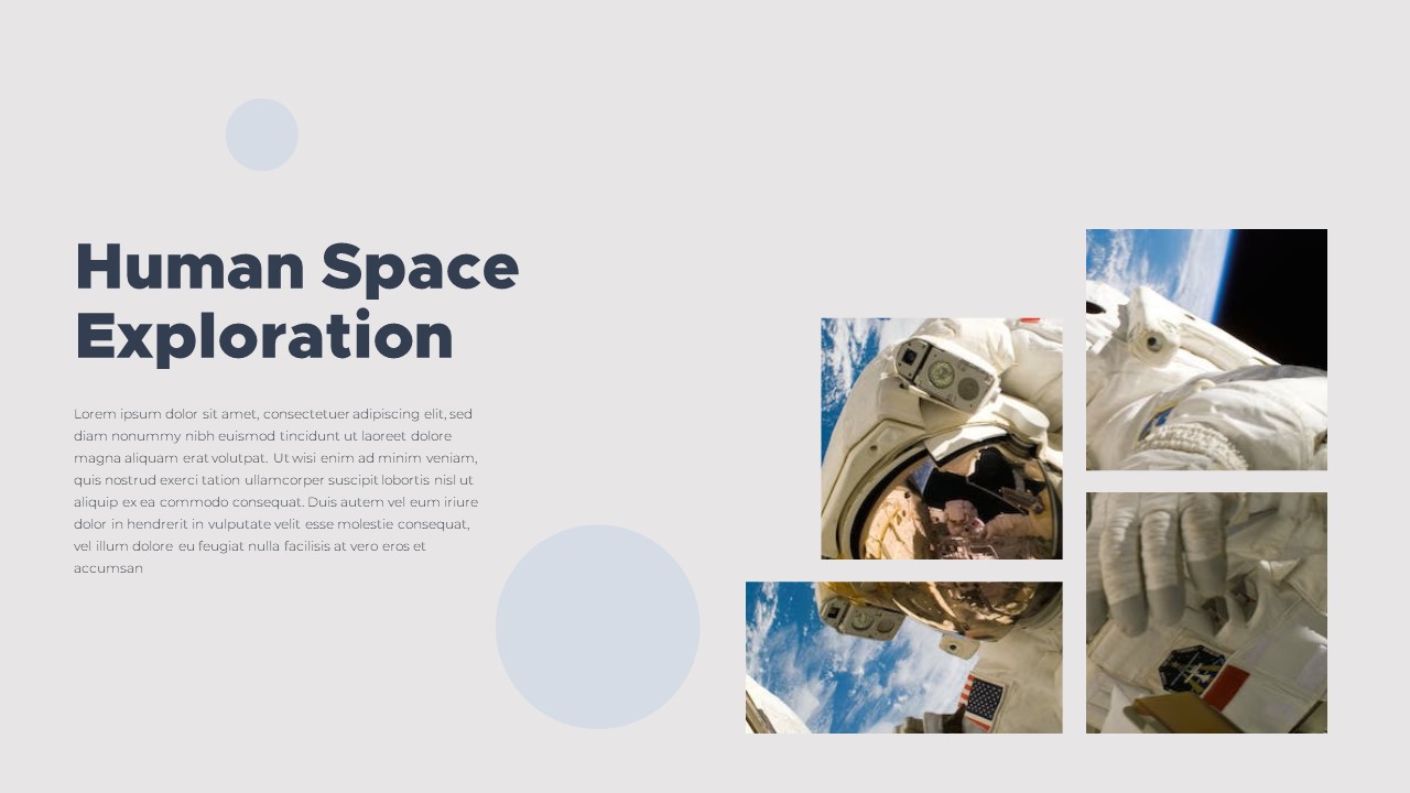 Free Space expo Minimal Deck Template