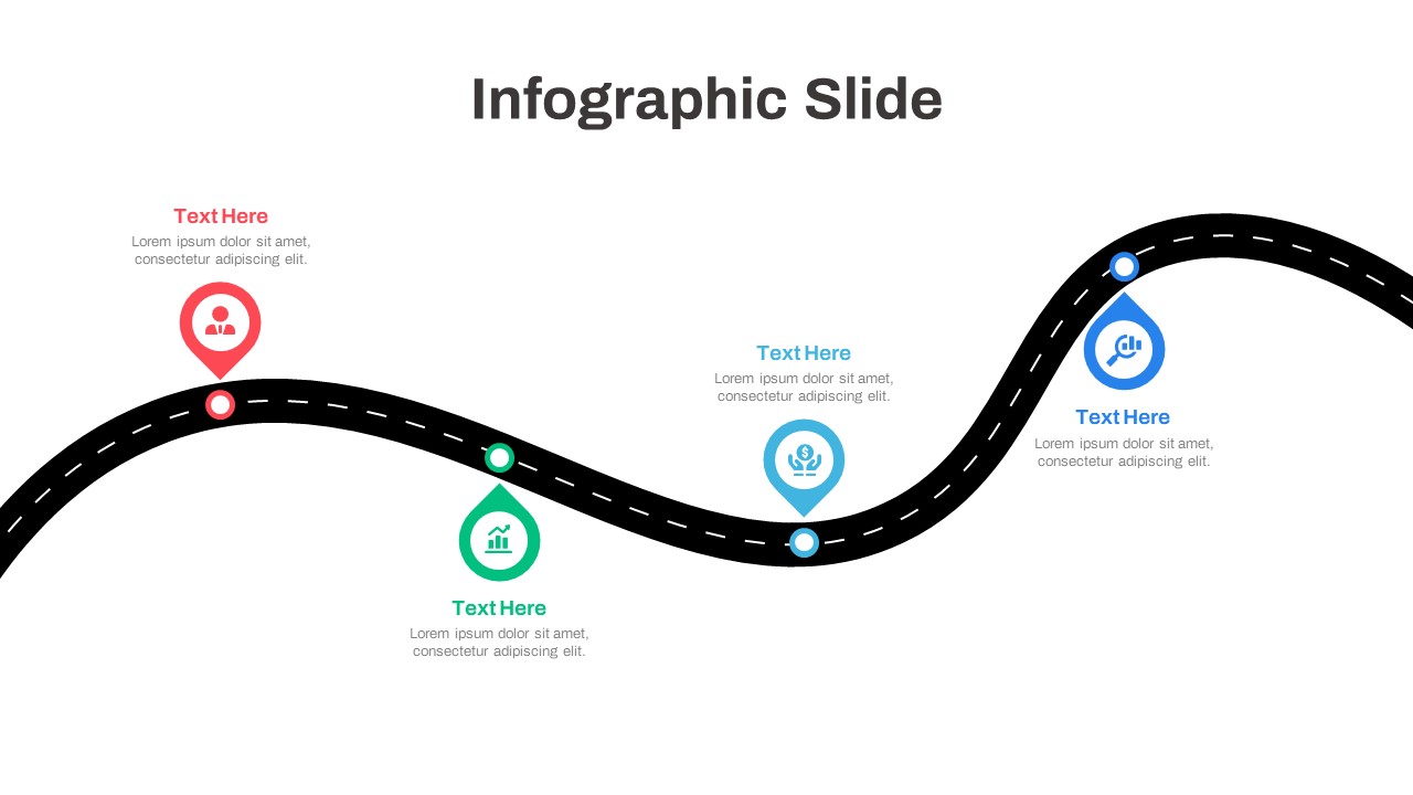 Free-Infographic-Deck-PowerPoint-Template-Roadmap