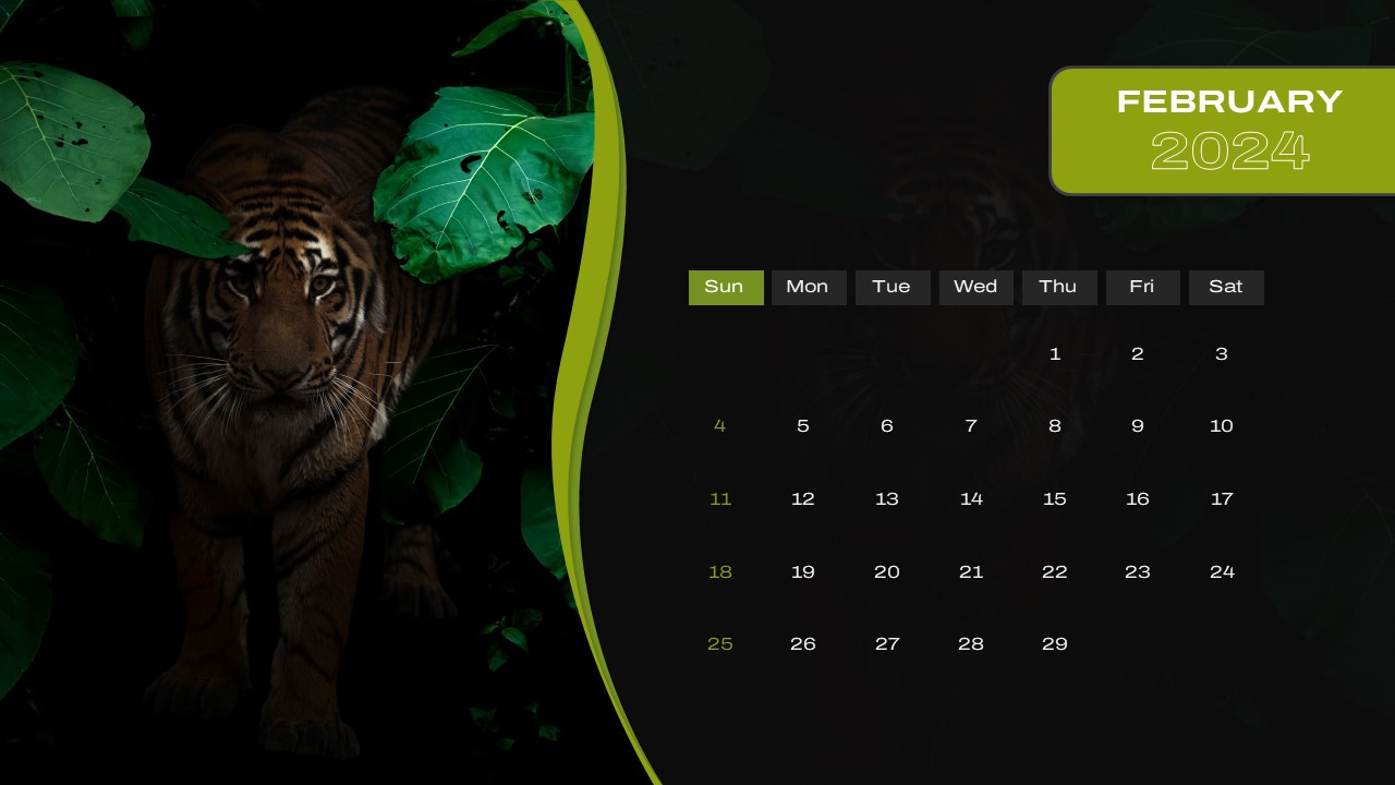 Free-PowerPoint-Calendar-2024-Template-February