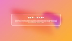 Free-Gradient-Background-PPT Template-Title