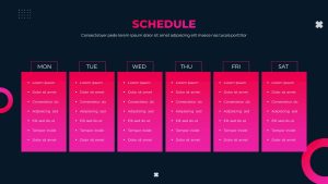 Gym-PowerPoint-Template-Schedule