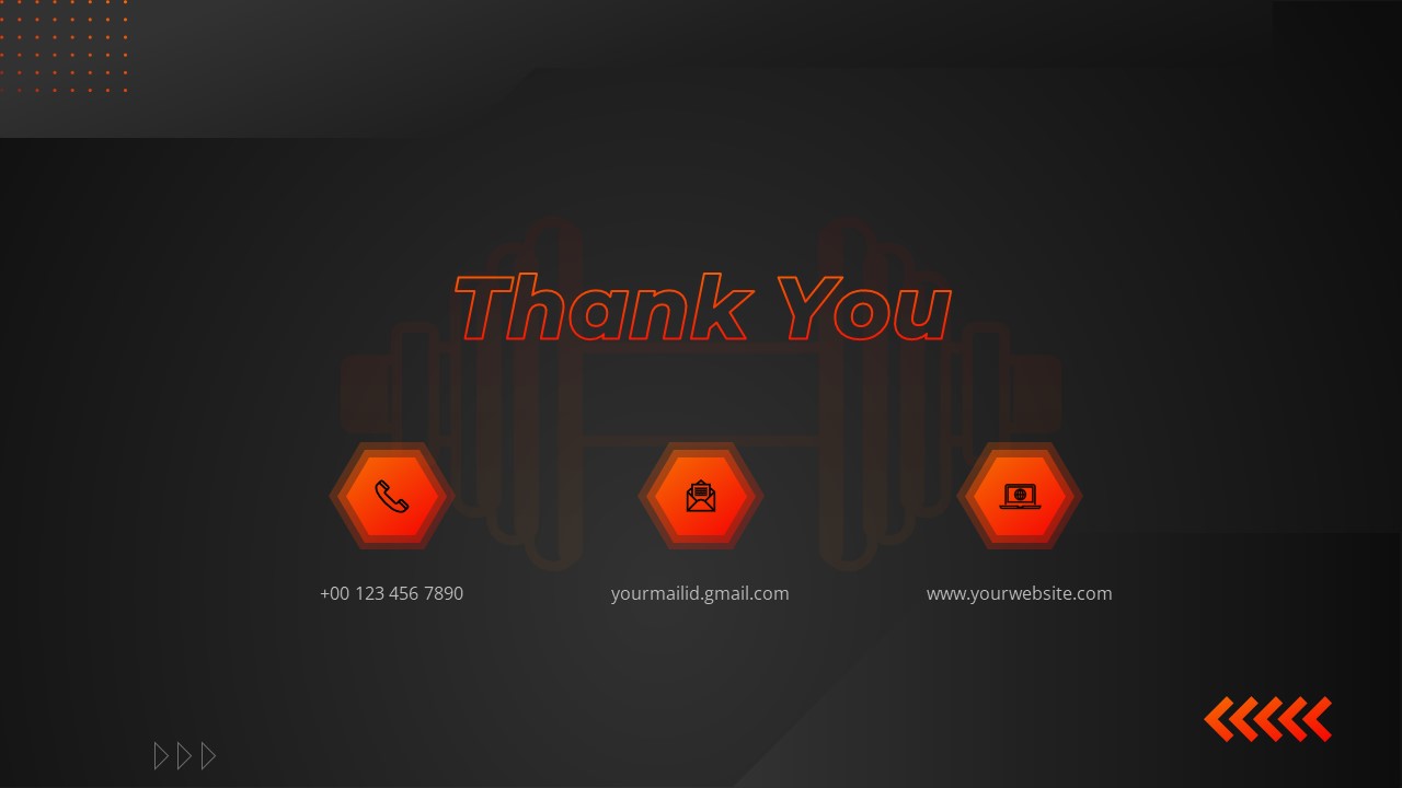 Gym-PowerPoint-Theme-Thankyou