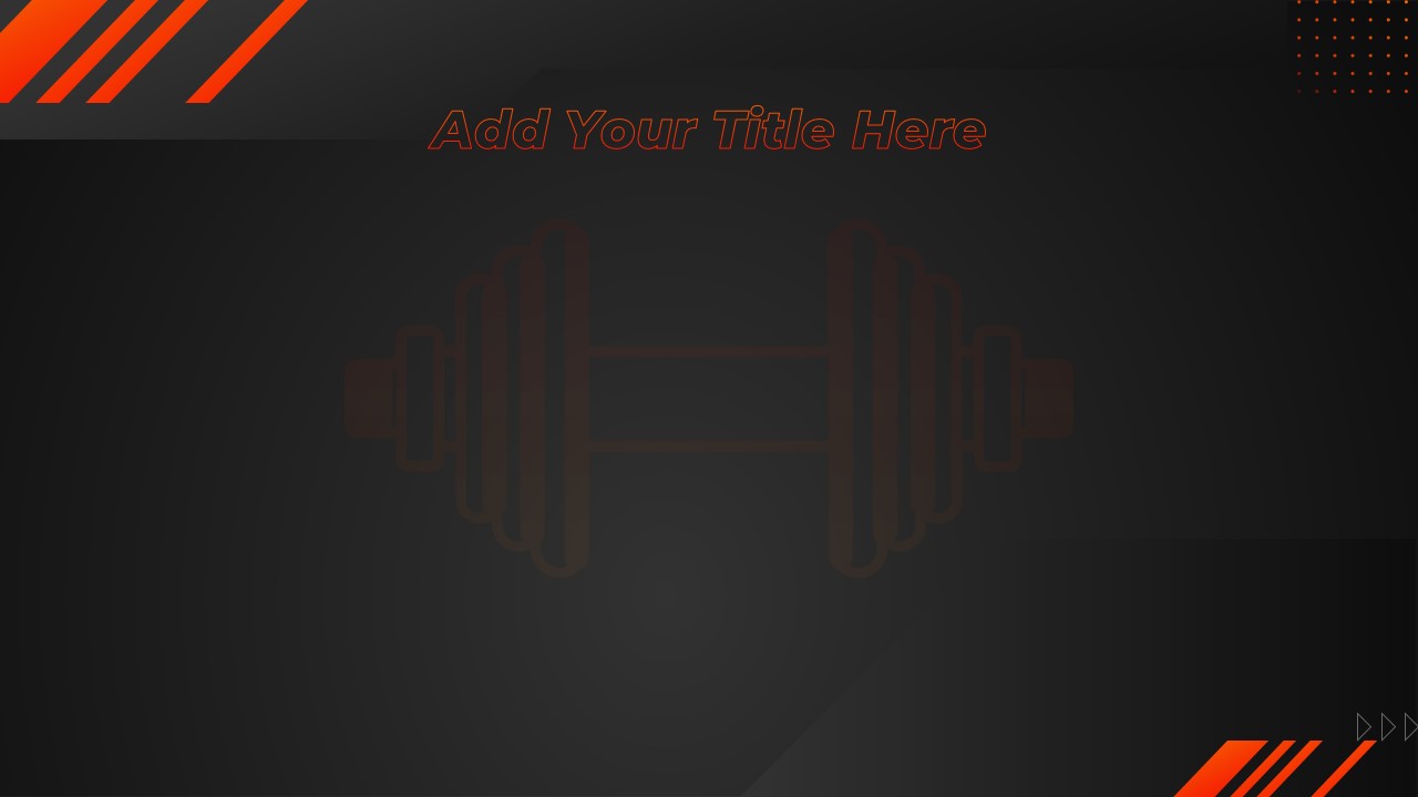 Gym-PowerPoint-Theme-Title-Blank